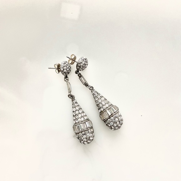 Ben-Amun Deco Crystal Teardrops - Picture 5 of 7